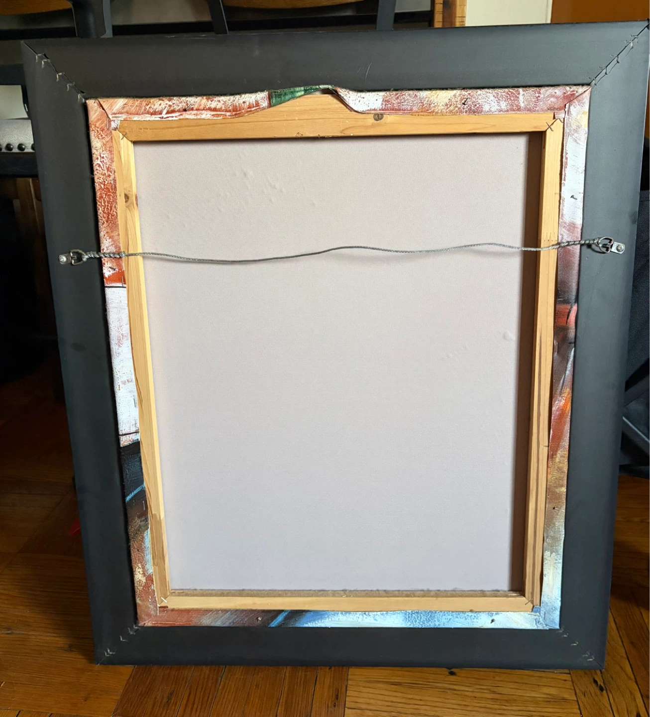 Framed Abstract Music Art Painting - photo 5