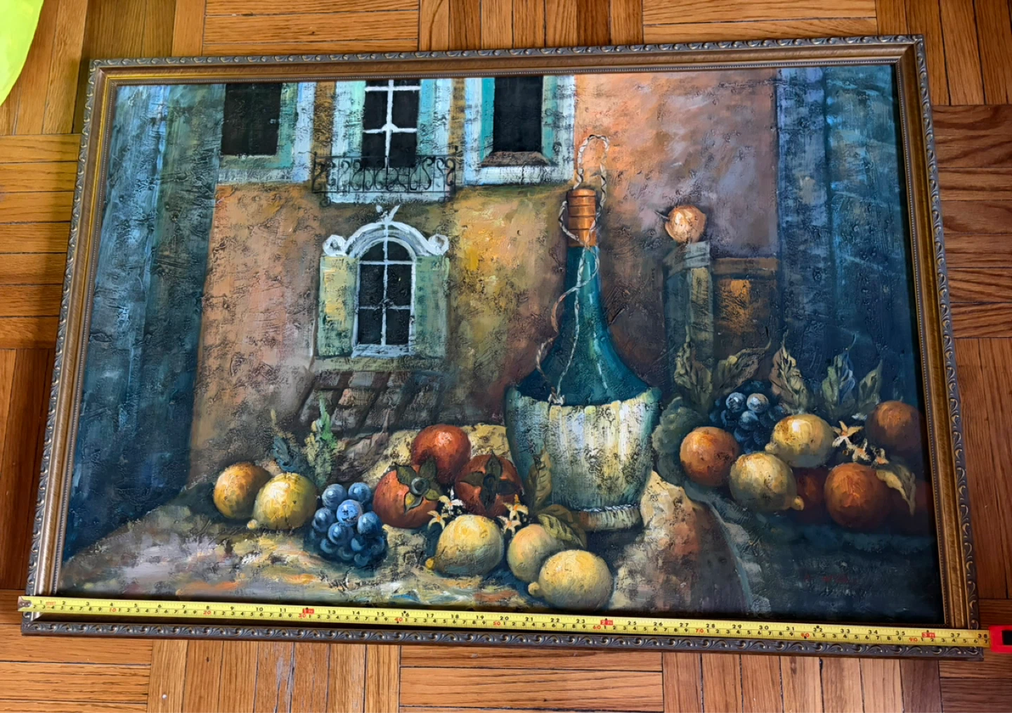Still Life Oil Painting Framed Wall Art - photo 5