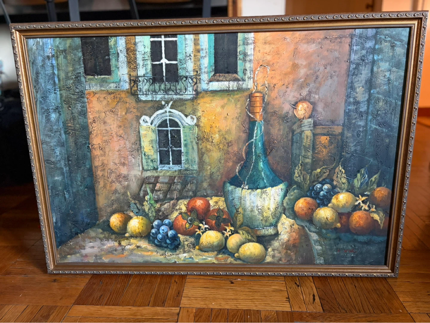 Still Life Oil Painting Framed Wall Art
