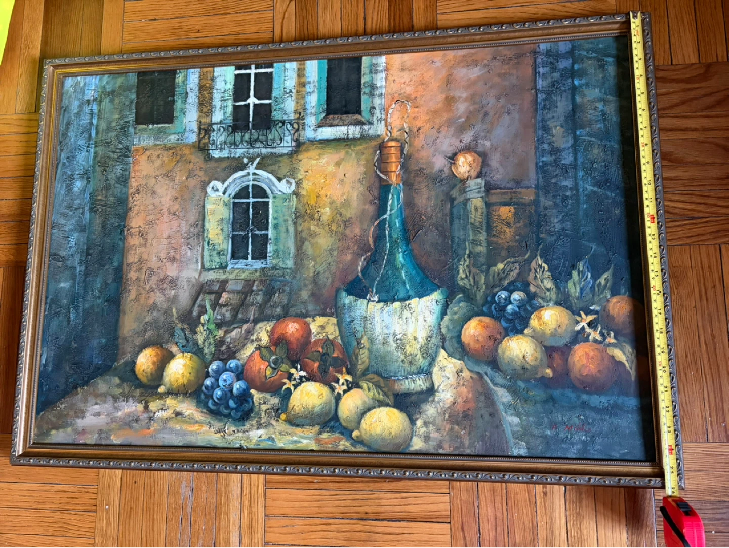 Still Life Oil Painting Framed Wall Art - photo 4