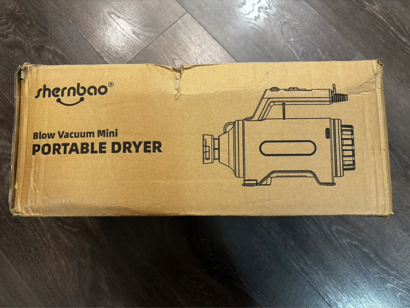 Shernbao blow vacuum mini portable dryer, pet dryer - photo 3