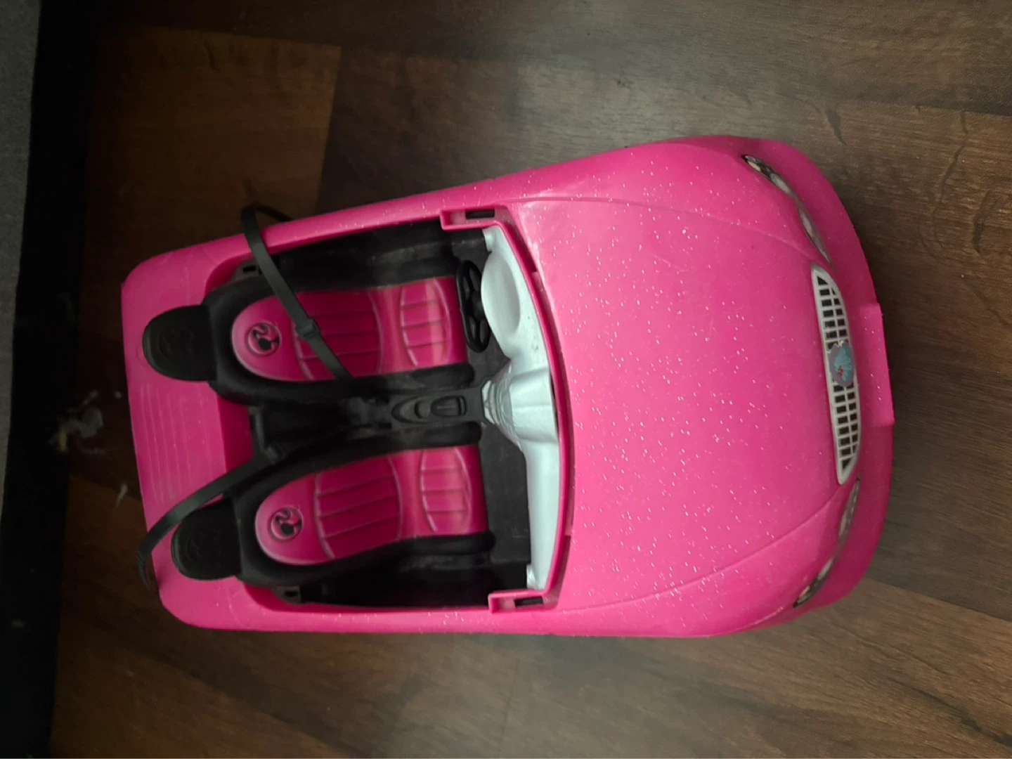 Barbie Pink Convertible Toy Car - photo 3