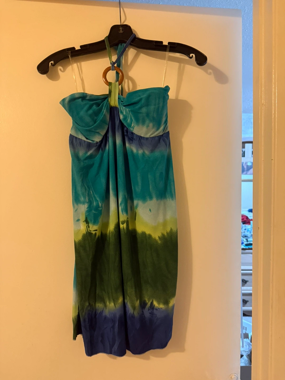 MAJORA Tie-Dye Halter Dress M- Free when you buy another item