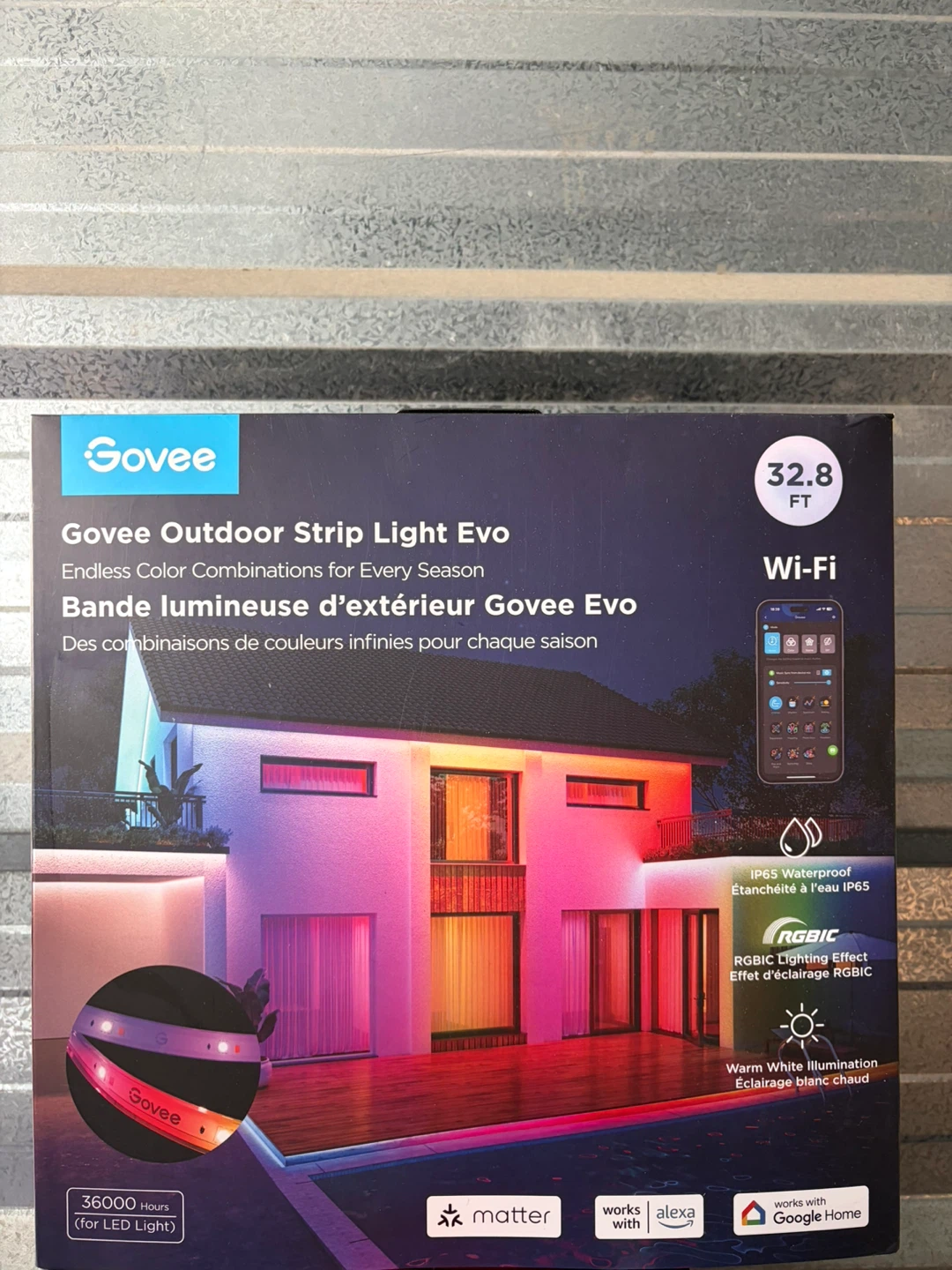 Govee Outdoor Strip Light Evo 32.8 FT - BNIB