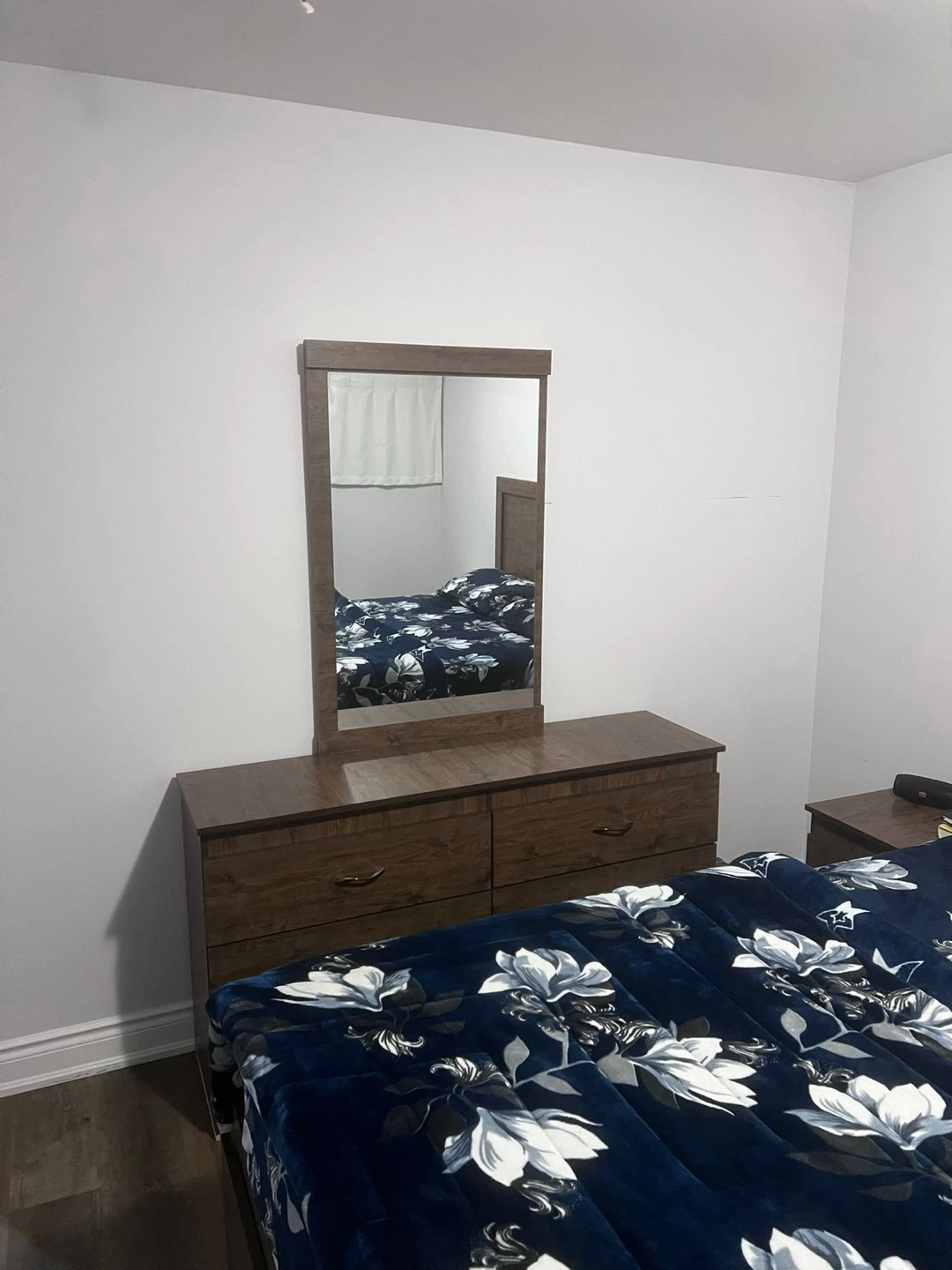 Wooden Queen Bed Frame with Storage Drawers - photo 4