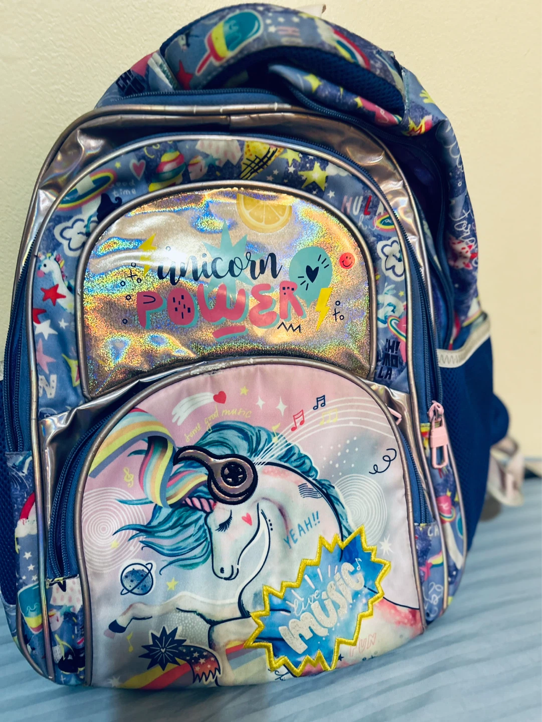 Kids' Backpacks (Unicorn, Blackpink, Flamingo, Cat Prints) - photo 4