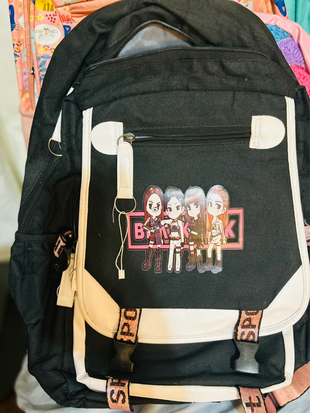 Kids' Backpacks (Unicorn, Blackpink, Flamingo, Cat Prints)