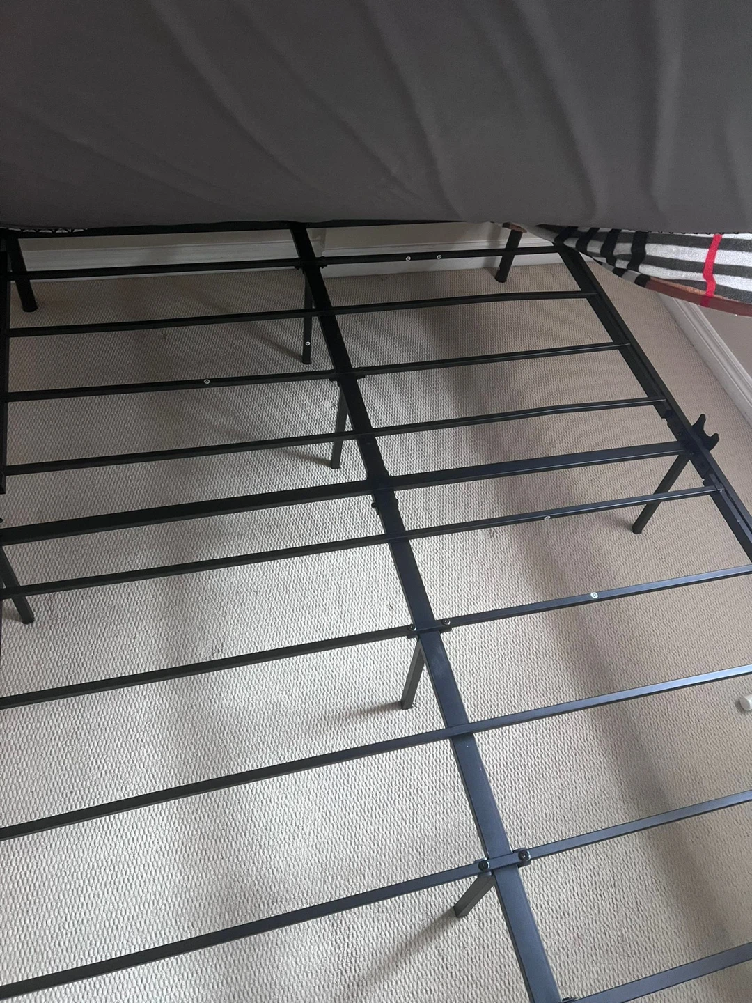 Black Metal Bed Frame