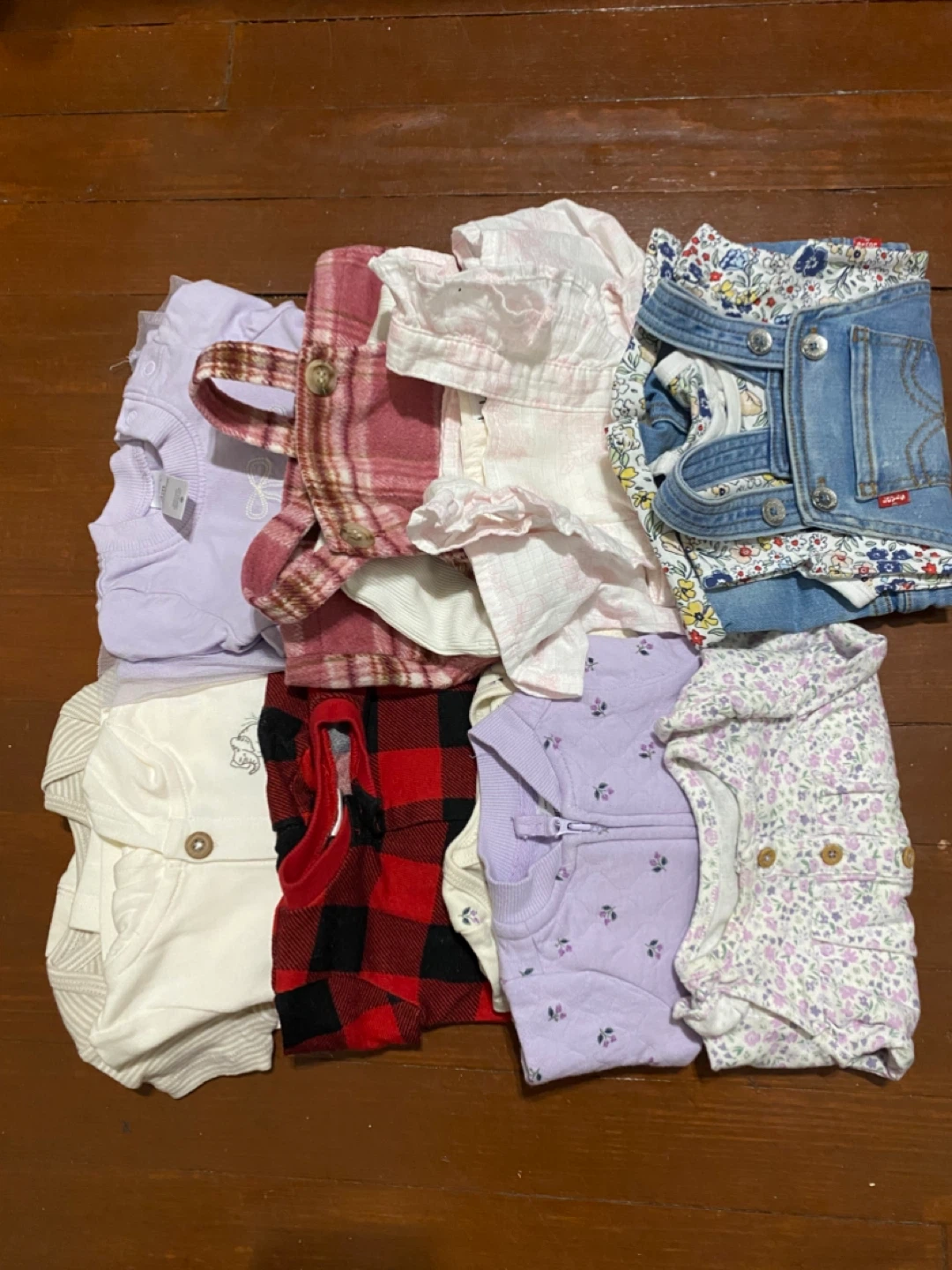 +50 pieces Baby Girl Clothes Bundle - photo 2
