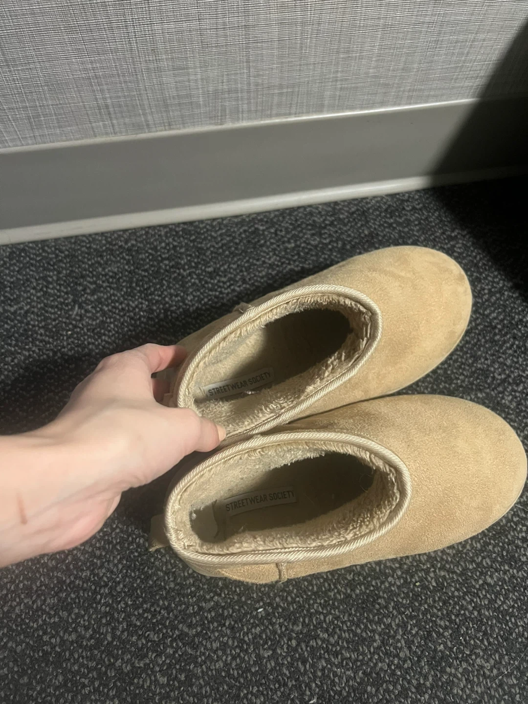 Streetwear Society Tan Suede Winter Boots - photo 2