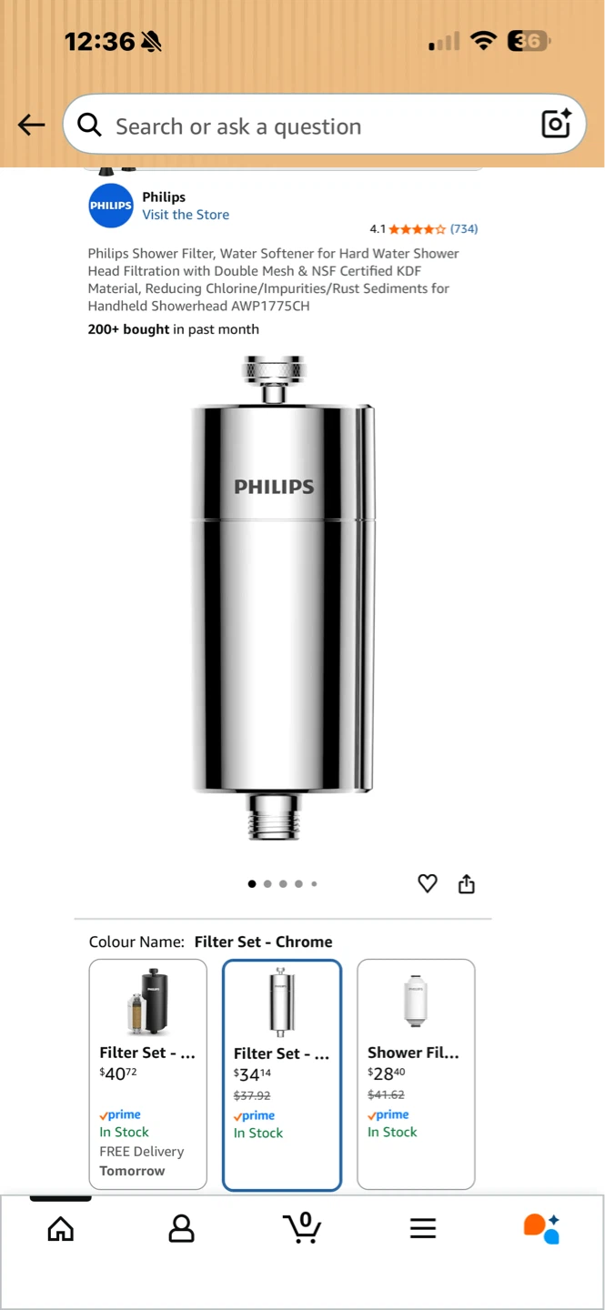 Philips Shower Filter AWP1775CH - photo 2