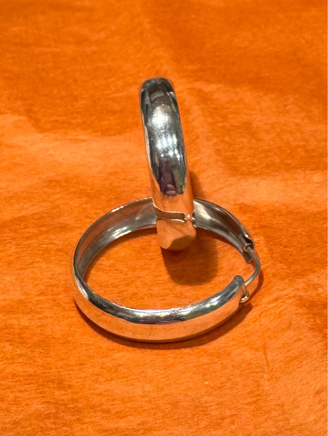 Silver Hoop Earrings