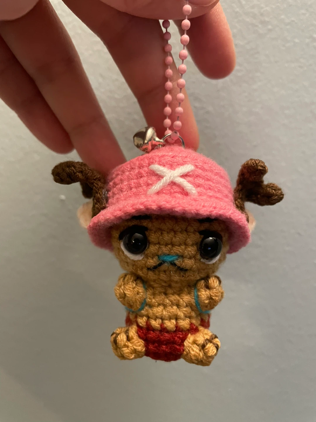 Crocheted Chopper Keychain - photo 5