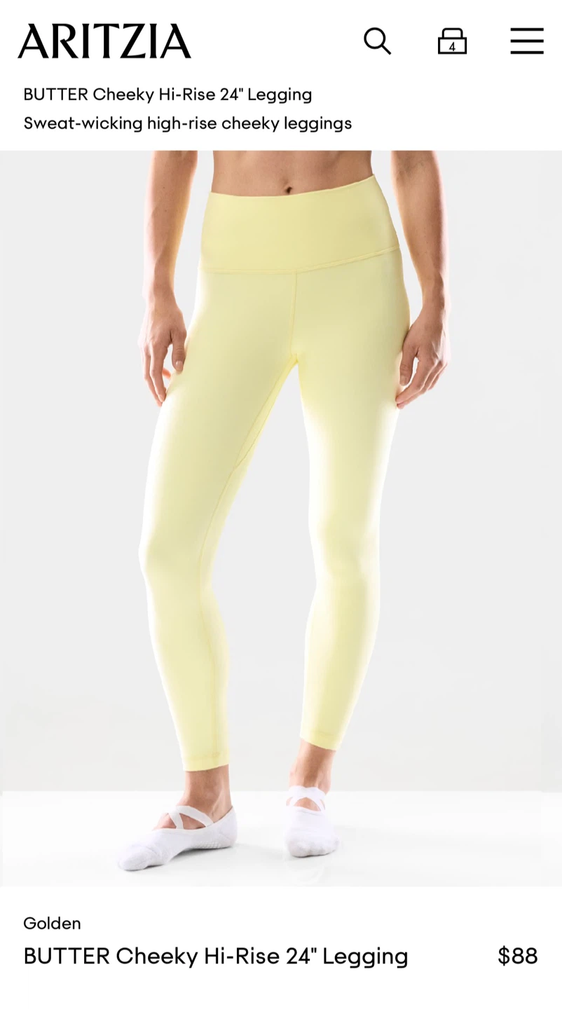Aritzia TNA Hi-Rise Legging; XXS - photo 2