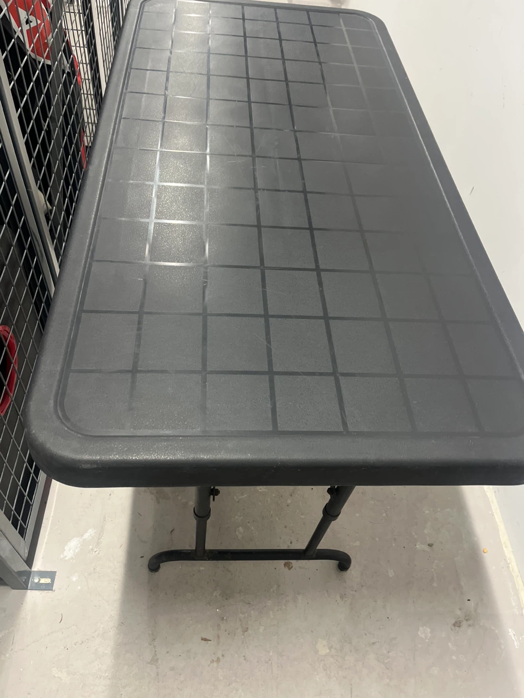 Black Folding Table
