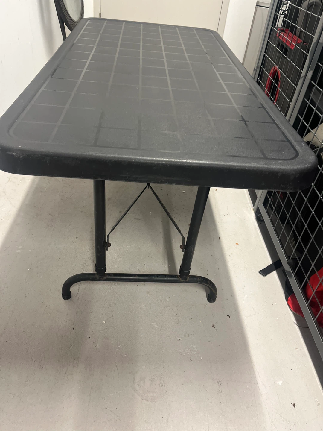 Black Folding Table - photo 3
