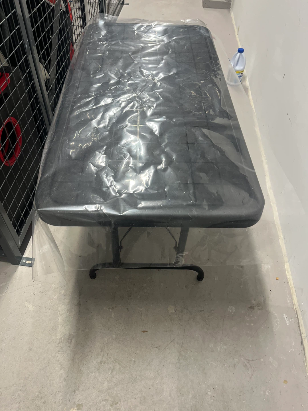 Black Folding Table - photo 2