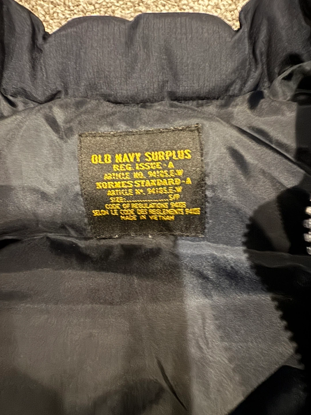 14T Old Navy Surplus Puffer Vest - photo 2