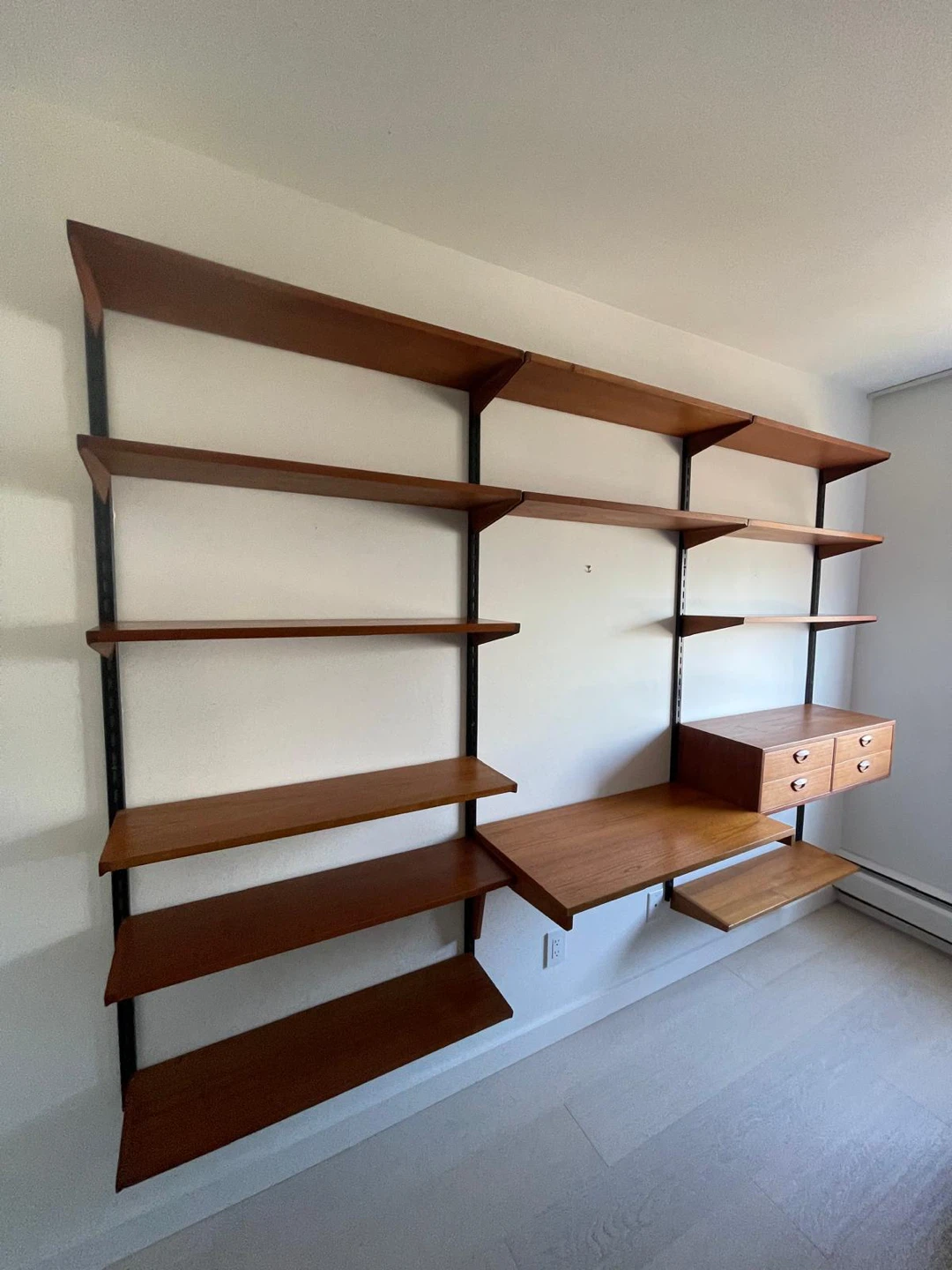 Vintage Danish Teak Wall Unit – Kai Kristiansen (c. 1960)