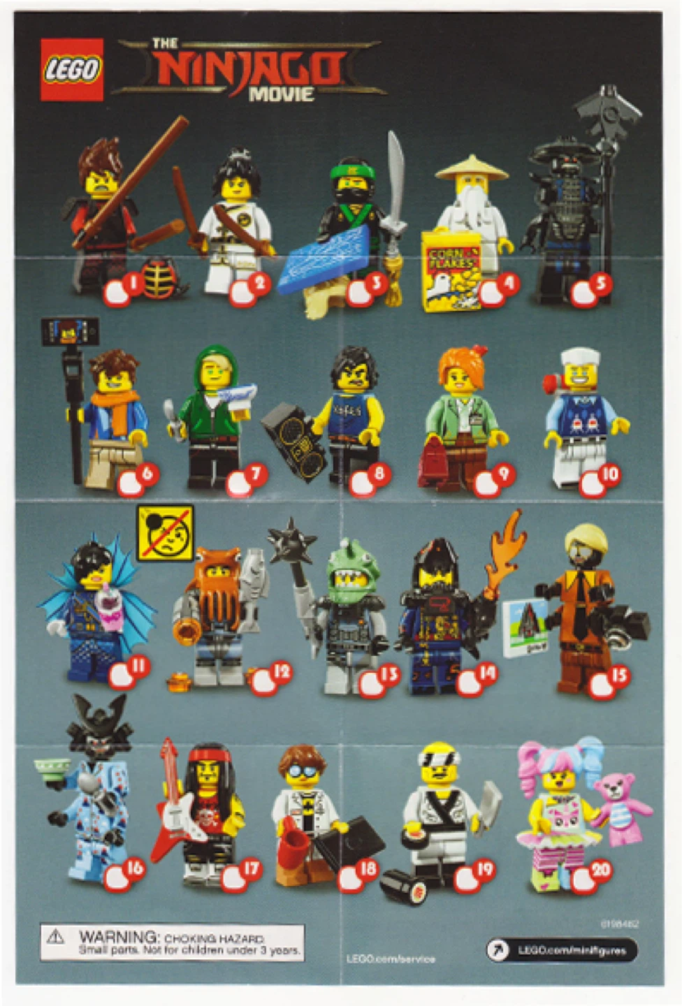 LEGO Ninjago Movie Minifigure Bag - Nya - photo 3