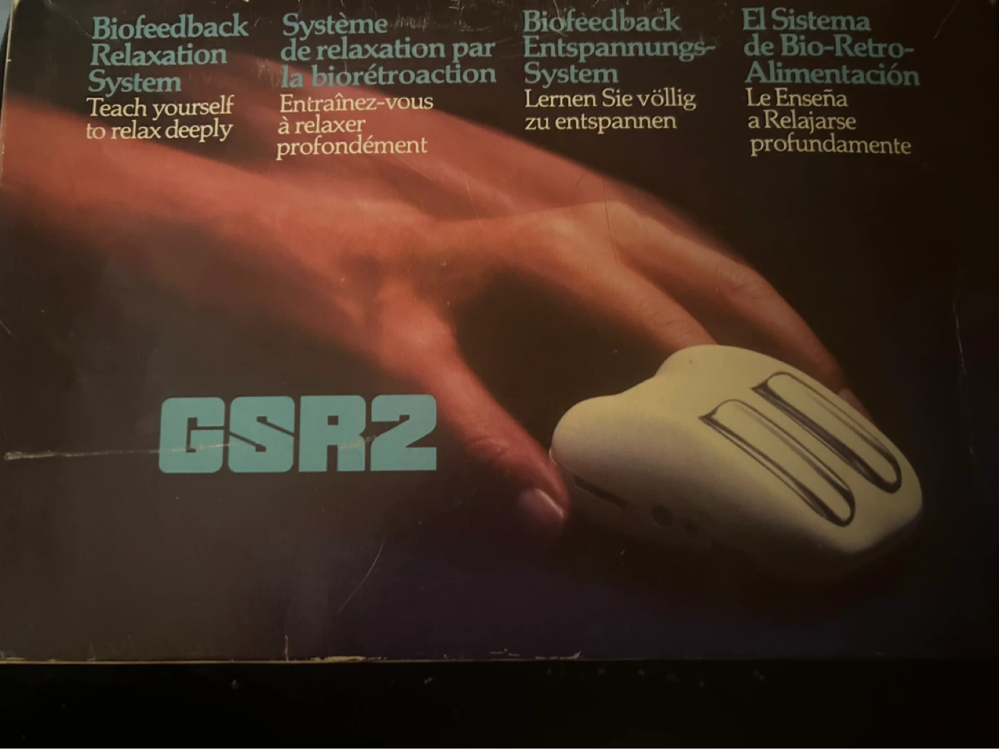 GSR2 Biofeedback Relaxation Training System with Cassette