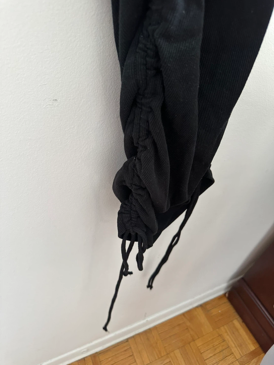 Black Ruched Tank Dress - photo 2