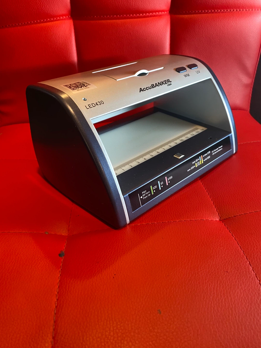 AccuBANKER LED430 Cash Card Detector - photo 2