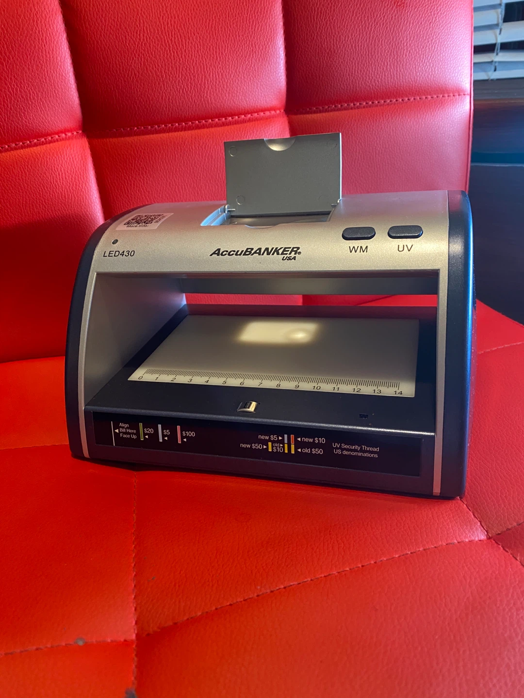 AccuBANKER LED430 Cash Card Detector - photo 3