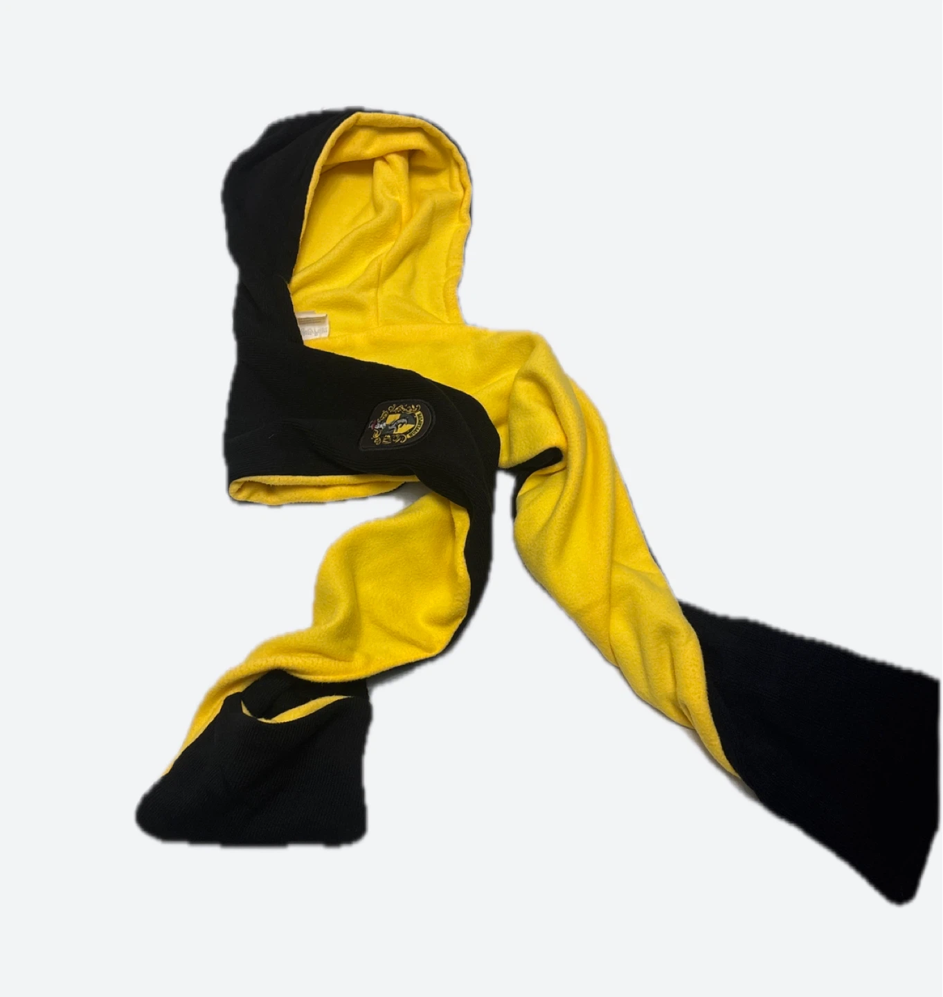 NWT Harry Potter Hufflepuff Hooded Scarf with Pockets - photo 4