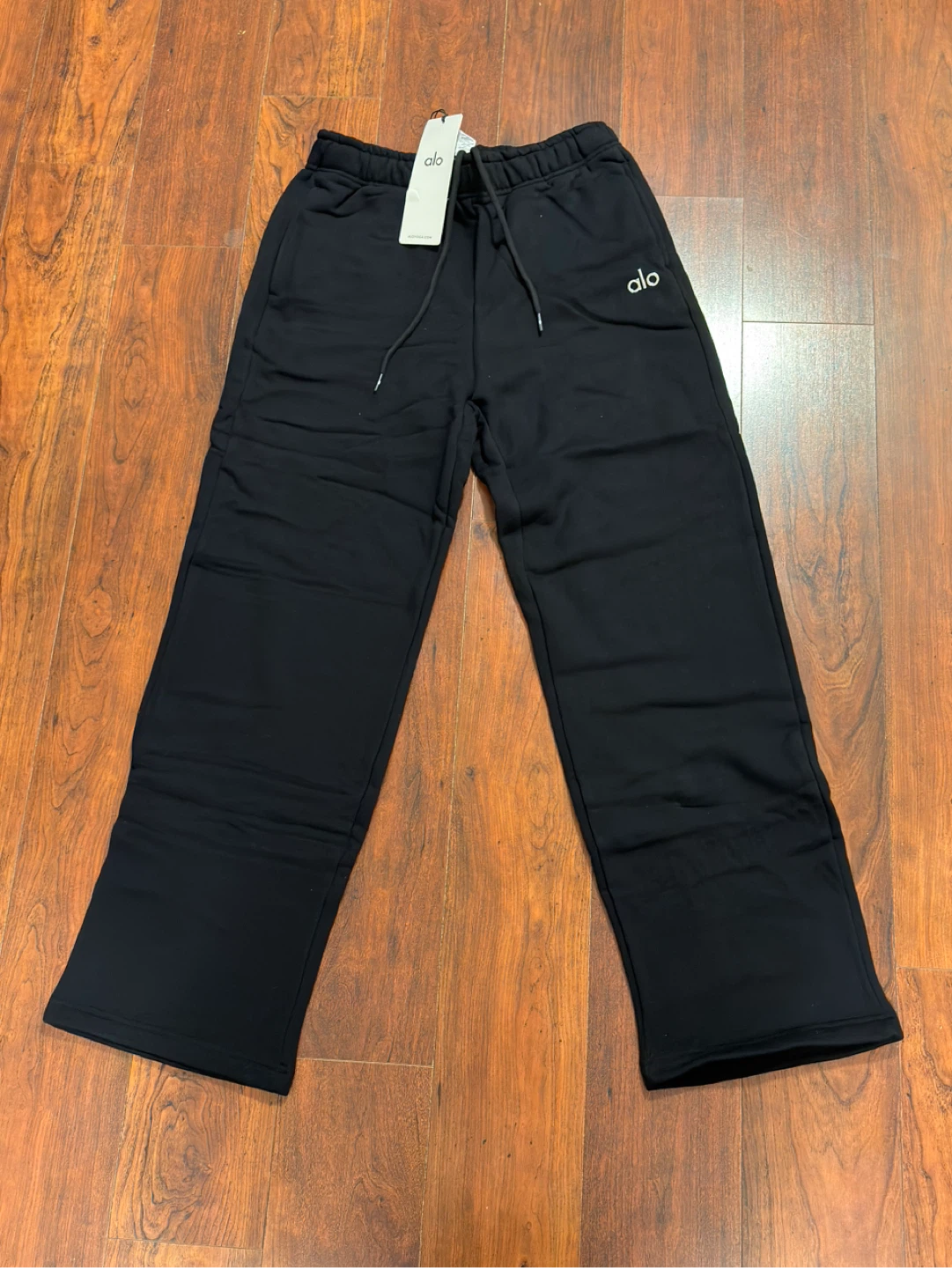 Alo Accolade Straight Leg Sweatpants Black - photo 2
