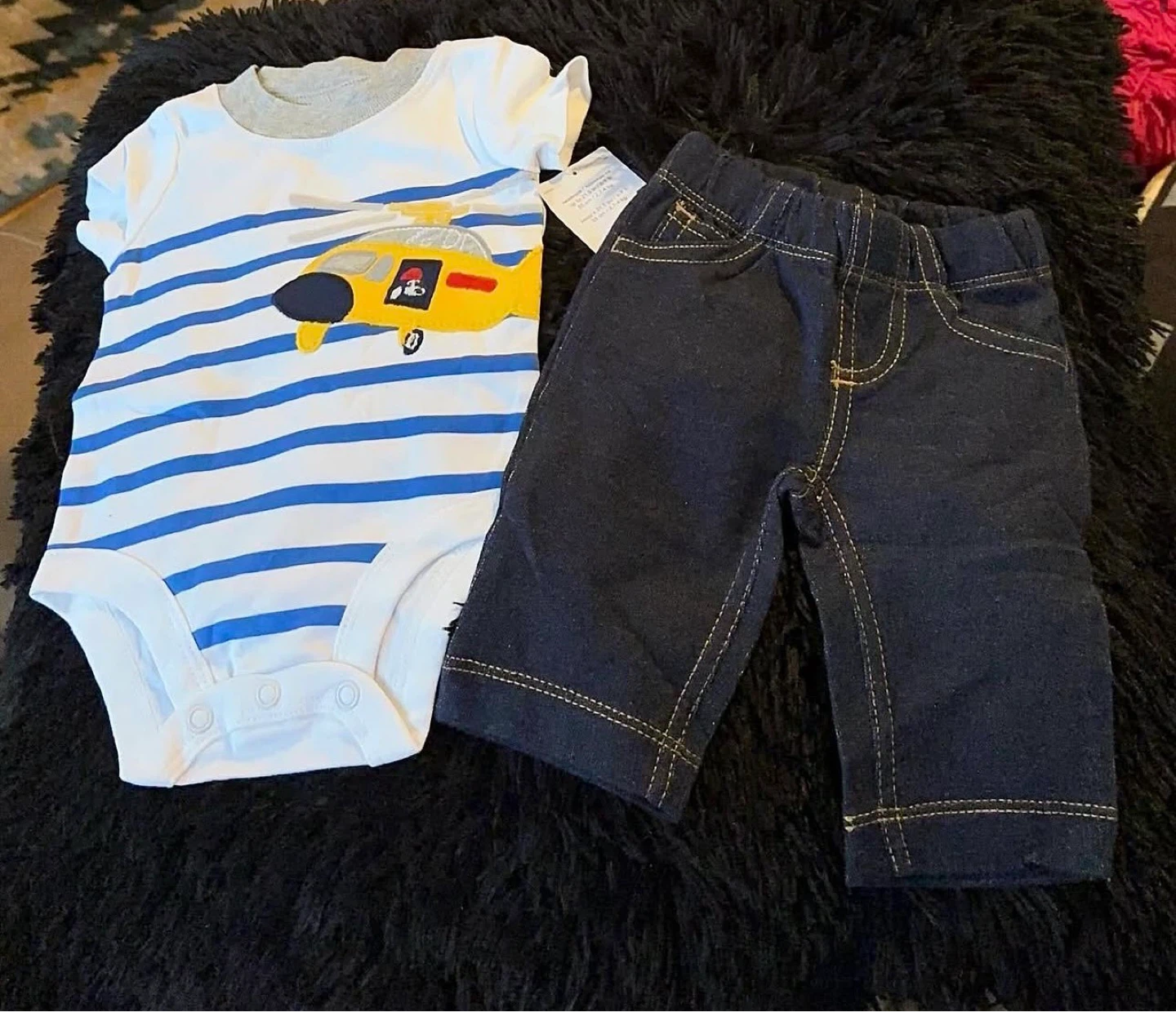 BOYS 2PC PANTS SUITE (SIZE:NEWBORN)