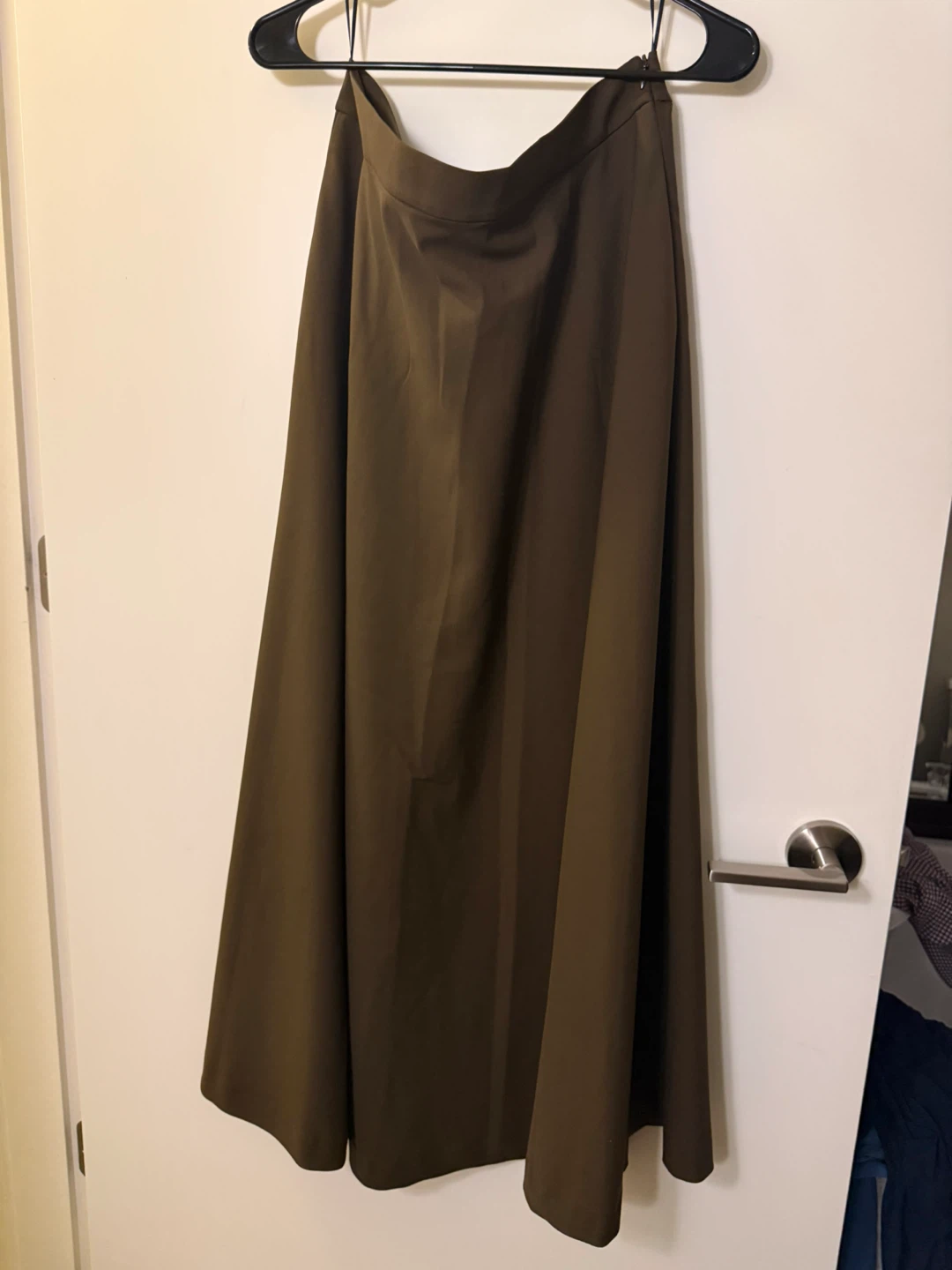ZARA Long Skirt - Olive Green - Size L - photo 2