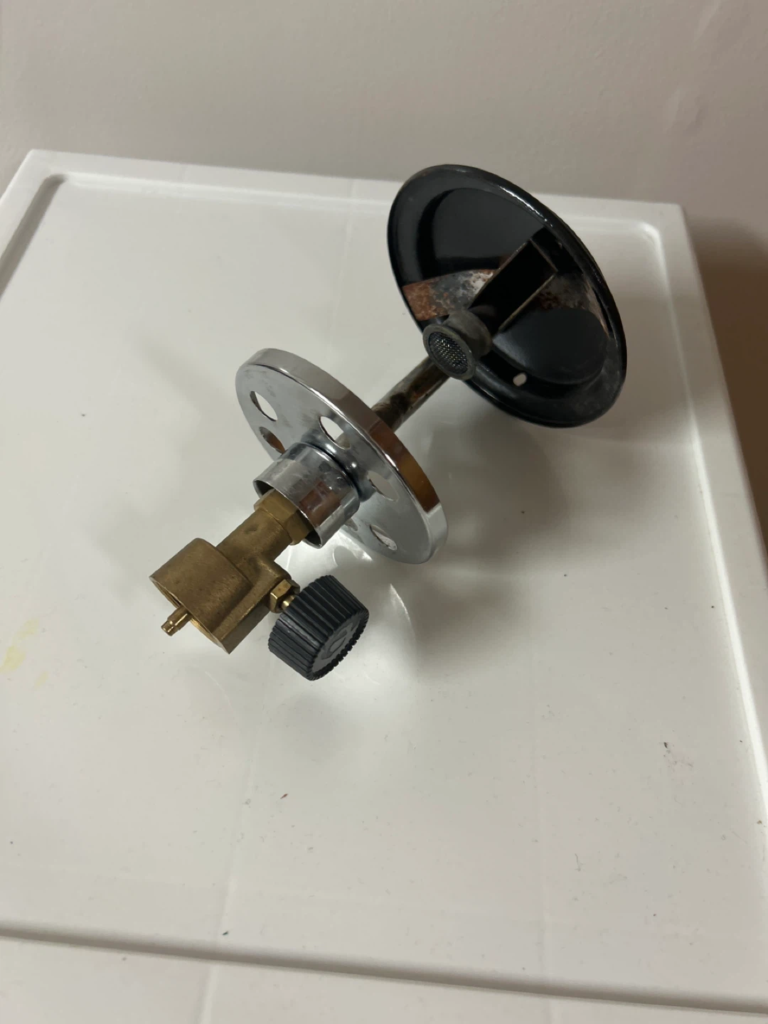 Outdoor Lantern with Control Valve *missing glass* - photo 2