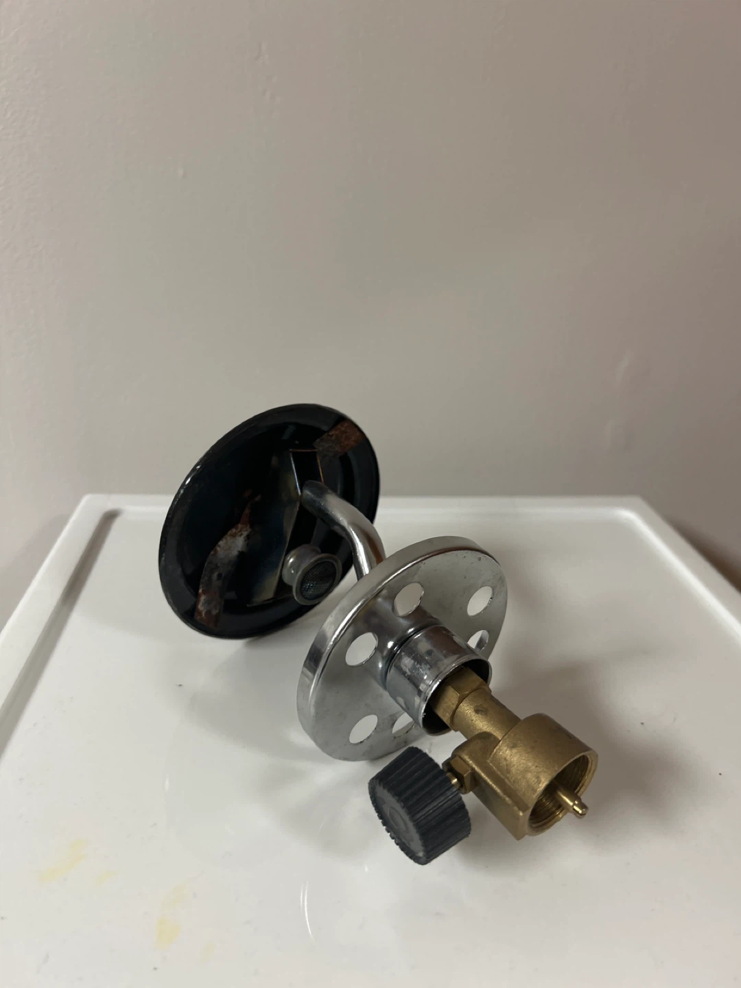 Outdoor Lantern with Control Valve *missing glass*