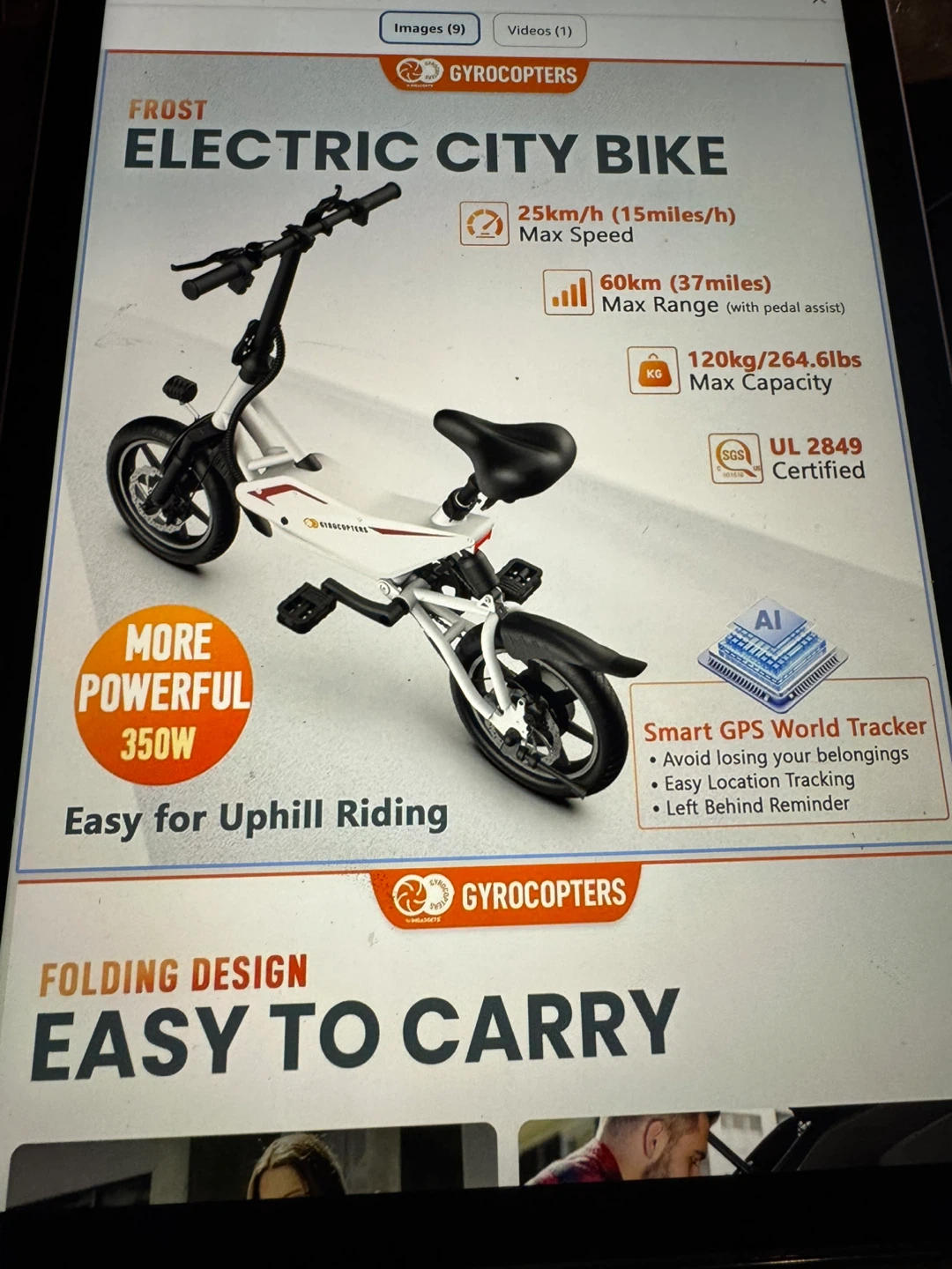 Gyrocopters  electric bike - photo 3