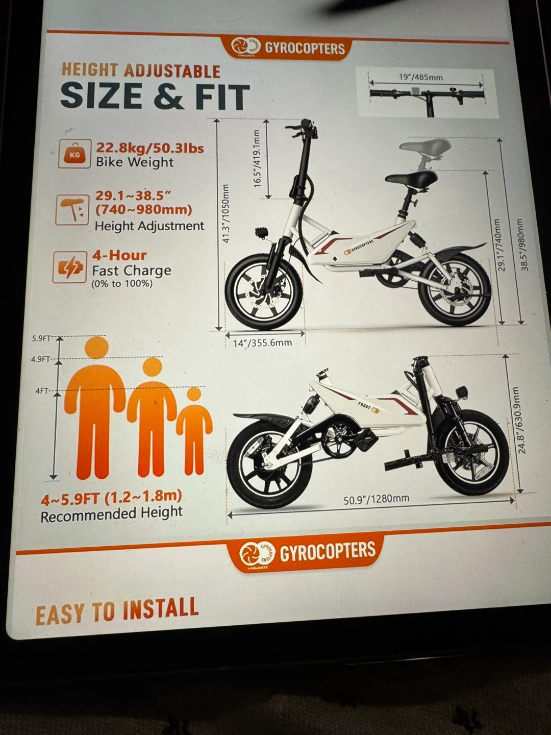Gyrocopters  electric bike - photo 4