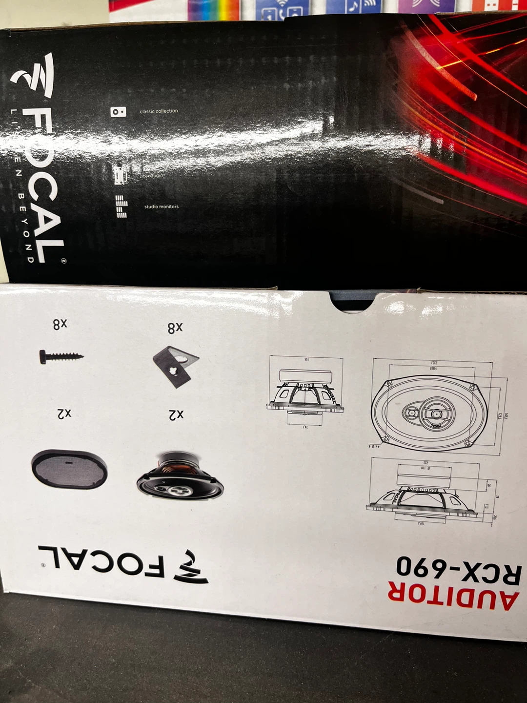 Focal Auditor RCX-690 6x9" 2-Way Coaxial Car Speakers - photo 2