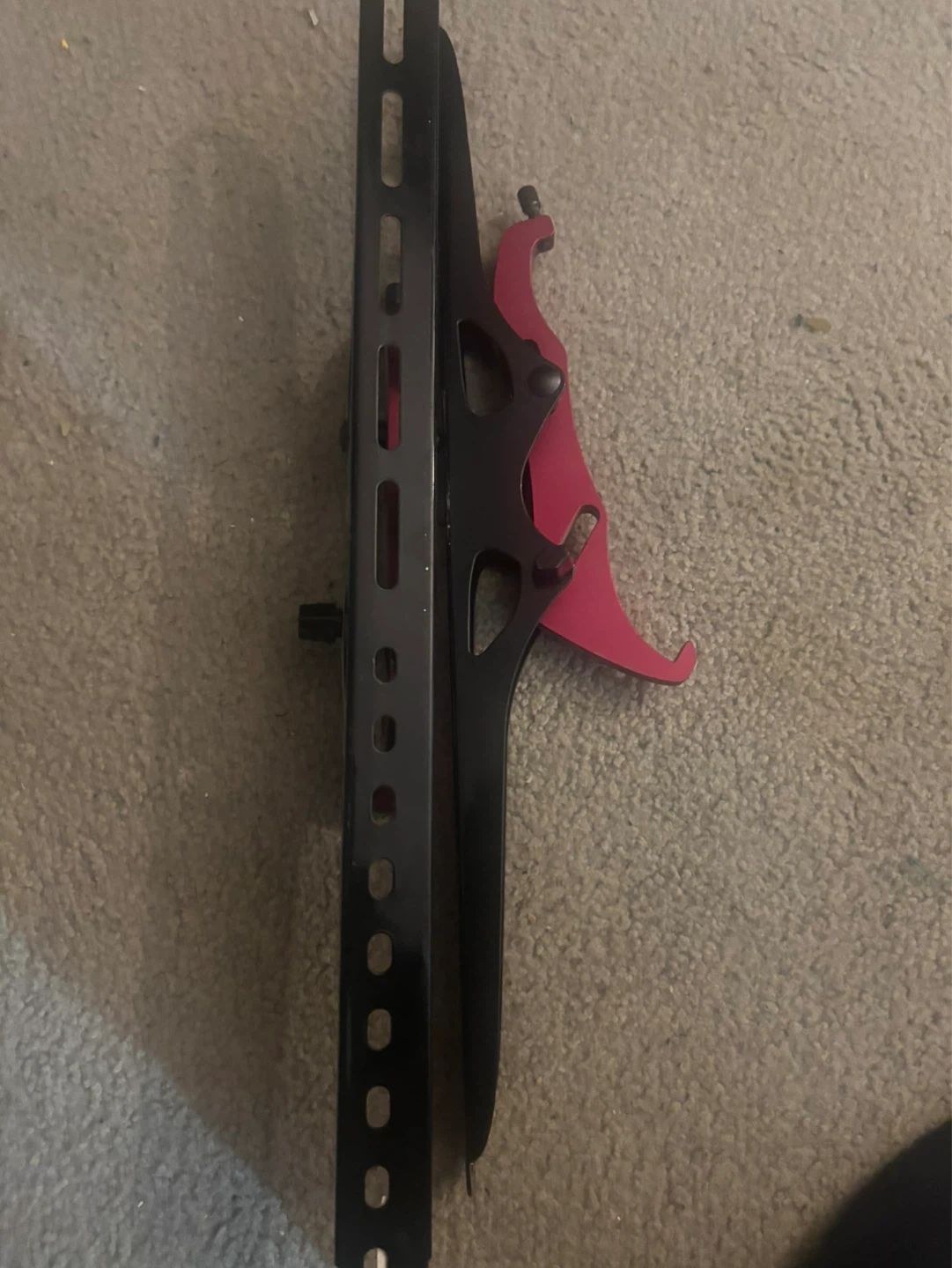 Pair of Black and Red Ski Skate Holders - photo 3