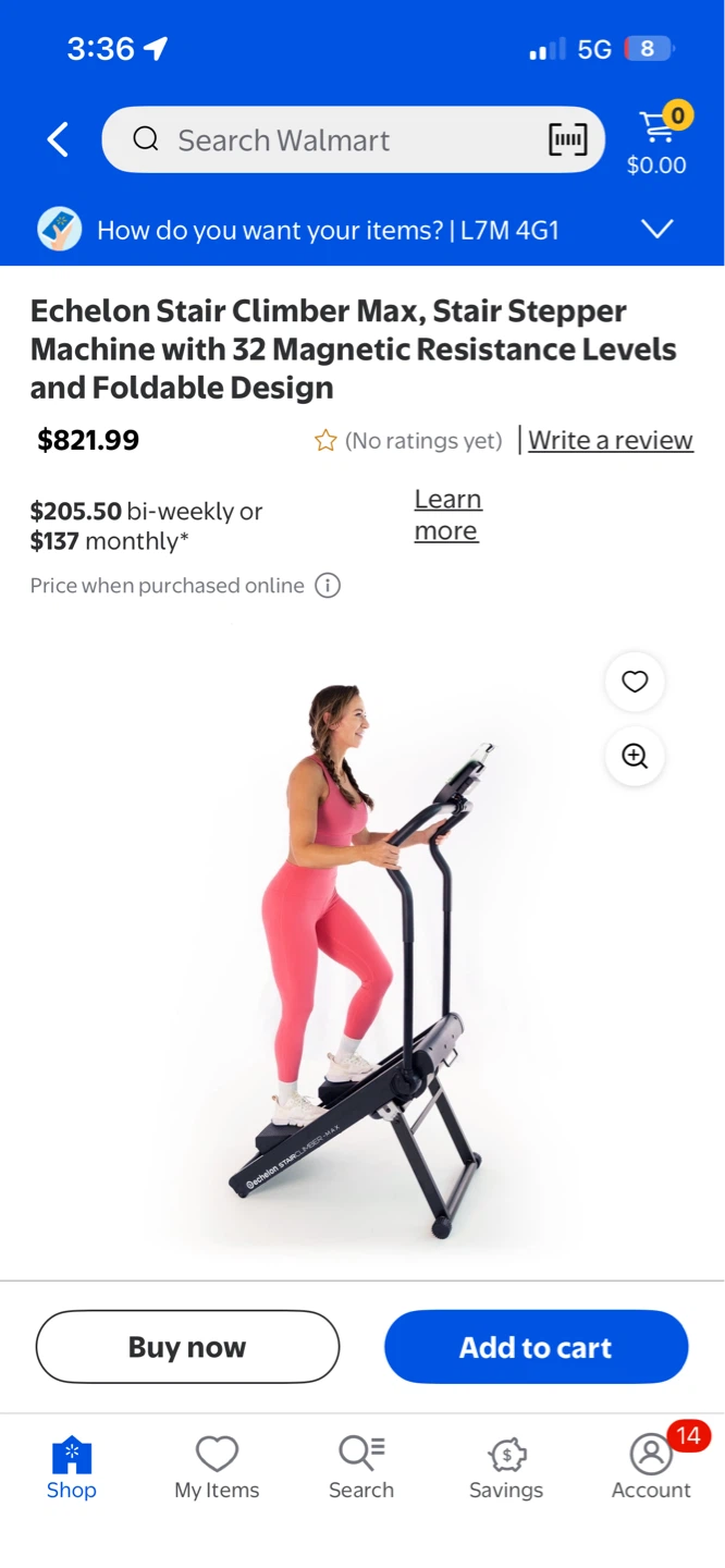 Echelon Stair Climber Sport – Brand New - photo 3