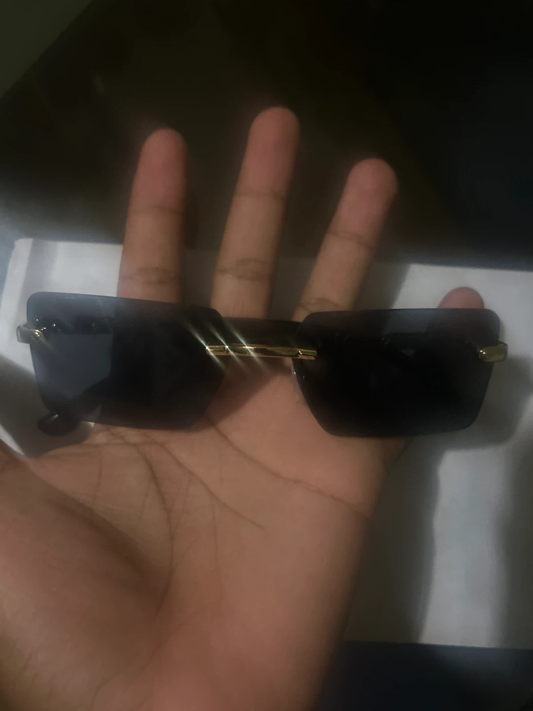 Gold back plated Cartier grams (read bio)