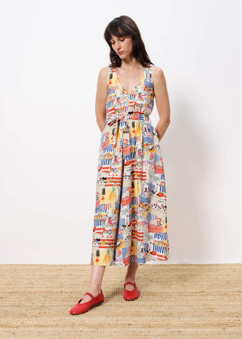 NWT - FRNCH Achouak Marche Blanc Dress - photo 2