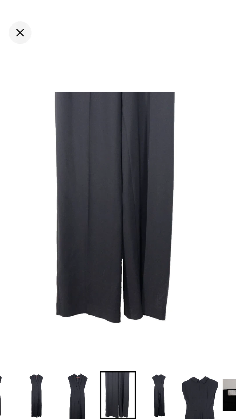 Mango Plunge Jumpsuit with Wrap Collar - photo 5