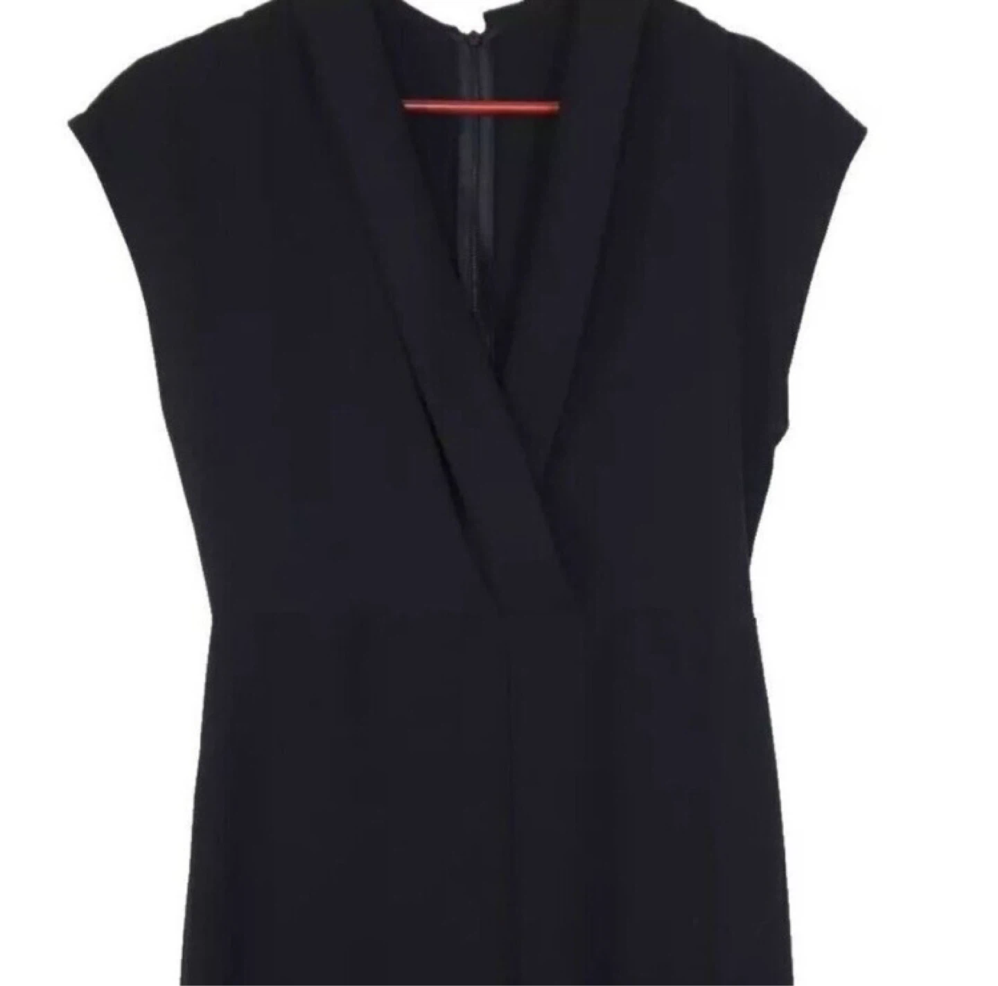 Mango Plunge Jumpsuit with Wrap Collar - photo 3