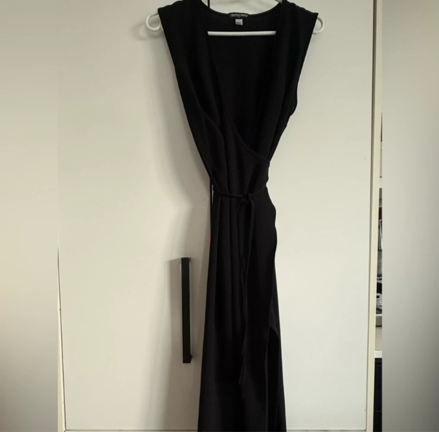American Apparel Sleeveless Juliard Wrap Dress - photo 3