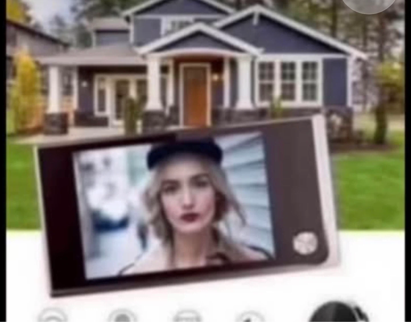 3.5 inch Digital Doorbell LCD 120 Degree Eye Peephole Doorbell - photo 3