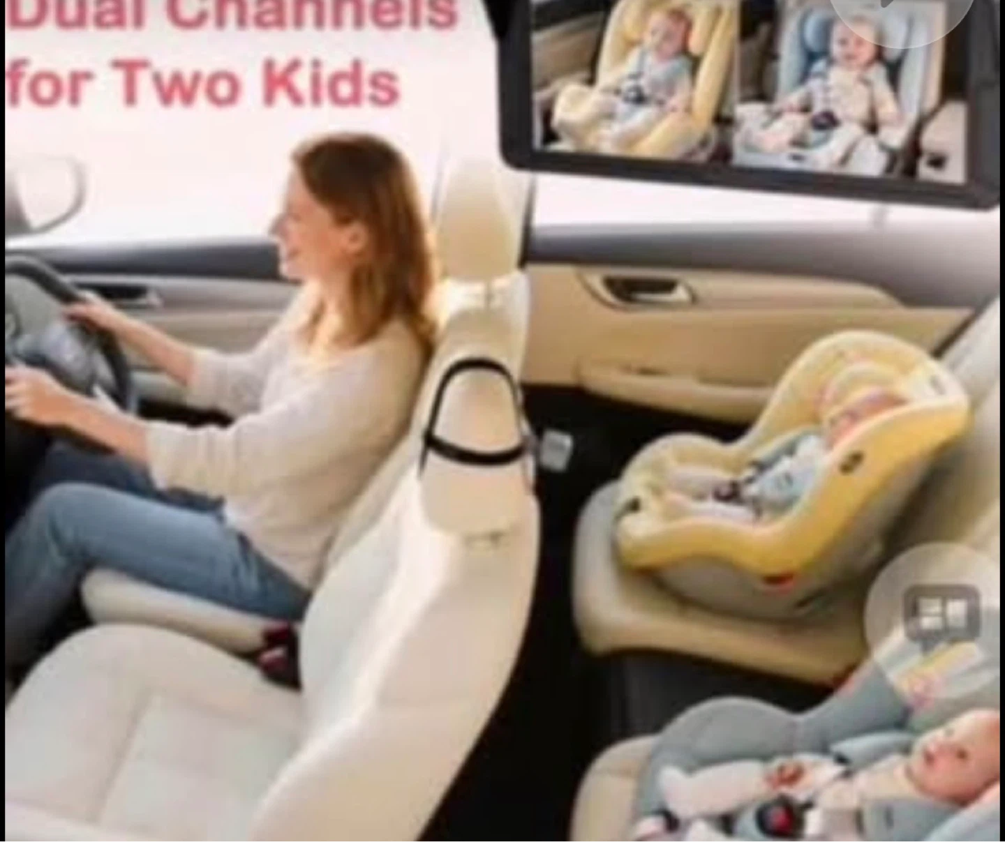 6.9" HD Screen Car Baby Monitor with Night Vision - photo 2