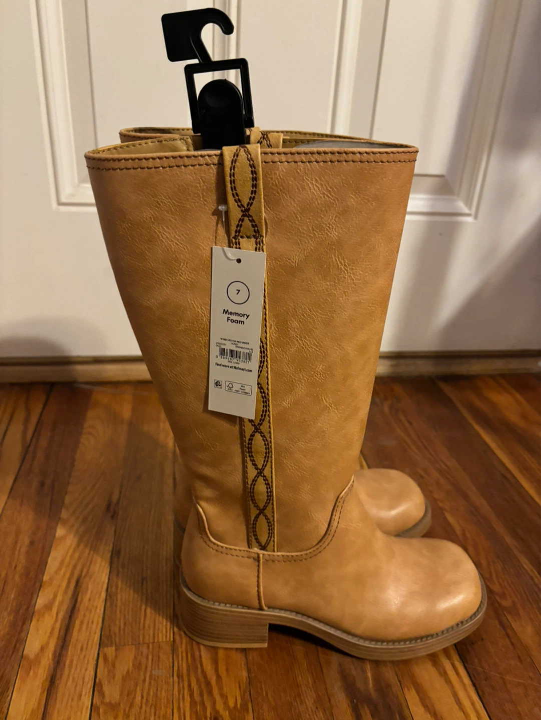 Women's Size 7 Tan Mid Boot Memory Foam - photo 3