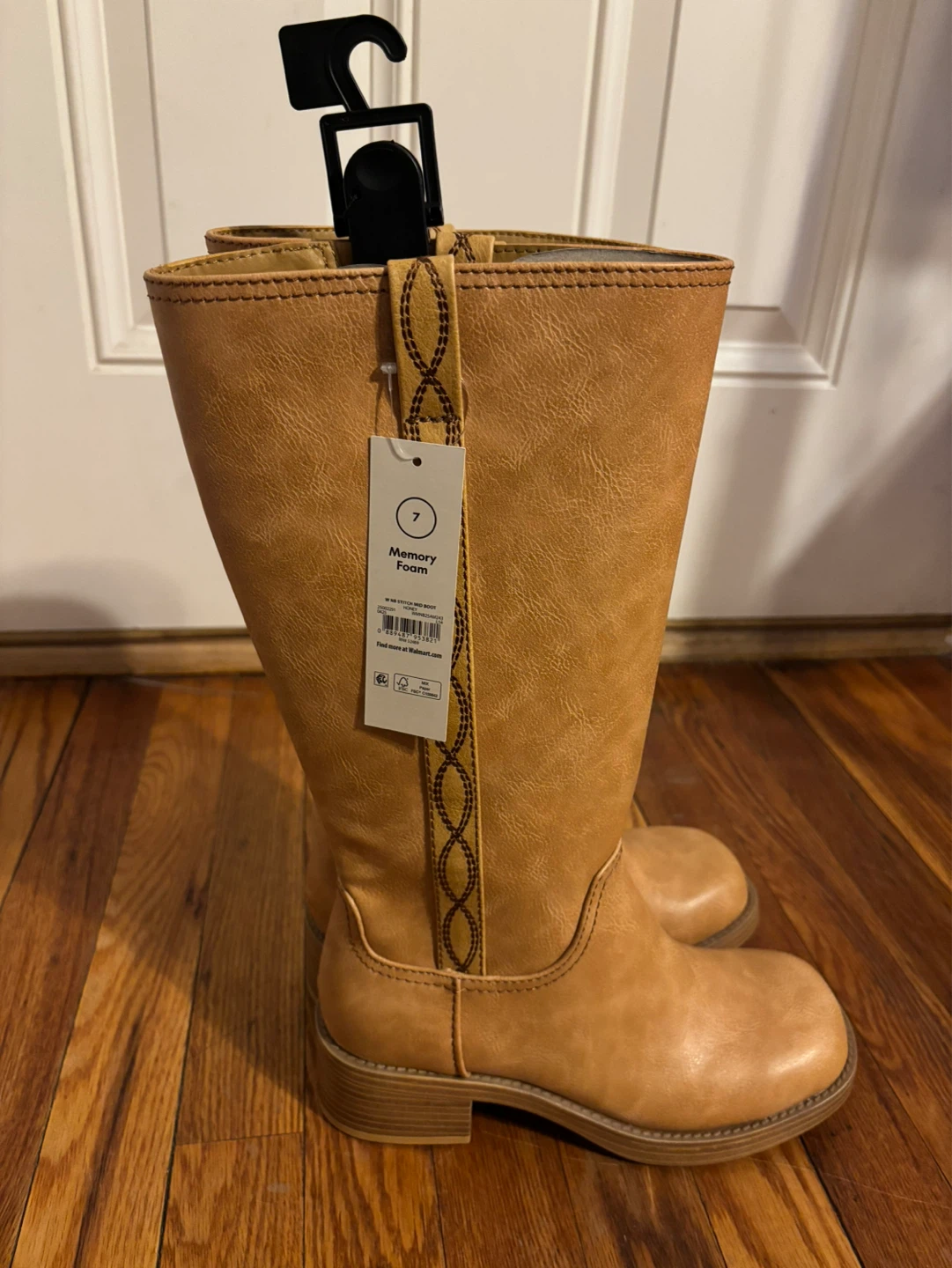 Women's Size 7 Tan Mid Boot Memory Foam - photo 2