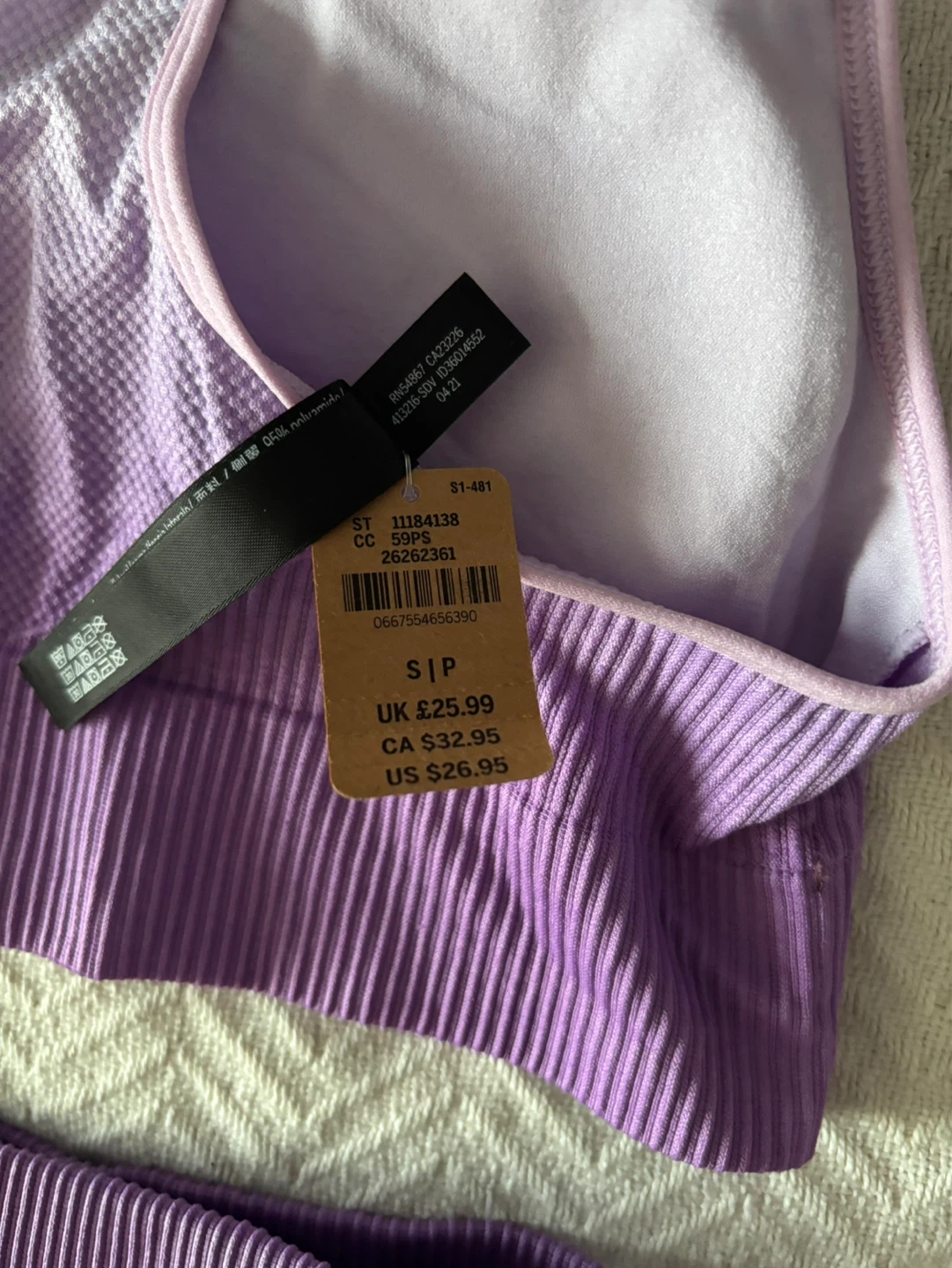 Pink Victoria's Secret Sport Bra and Shorts size small - photo 4