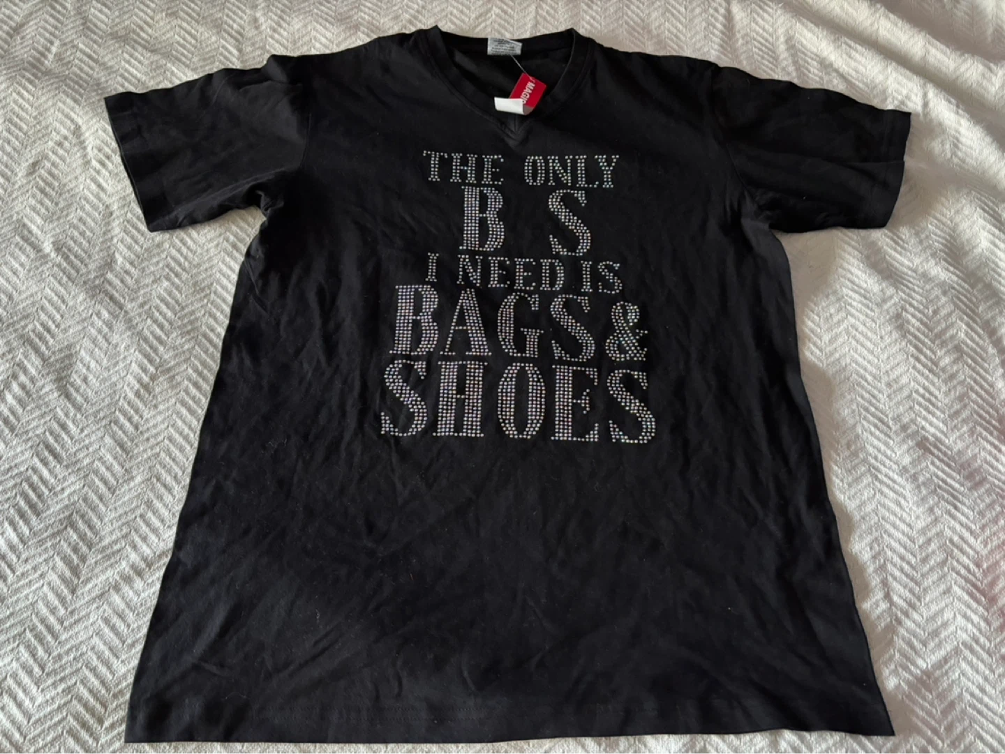 Magic Collection Black Graphic T-Shirt